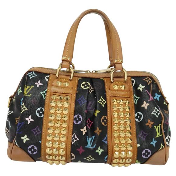 LOUIS VUITTON Monogram Multicolor Courtney MM Bag Black M45642 - Picture 13 of 16